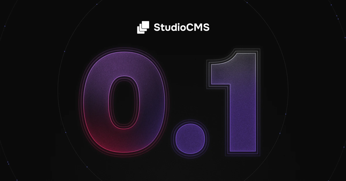 StudioCMS: Leaving Beta